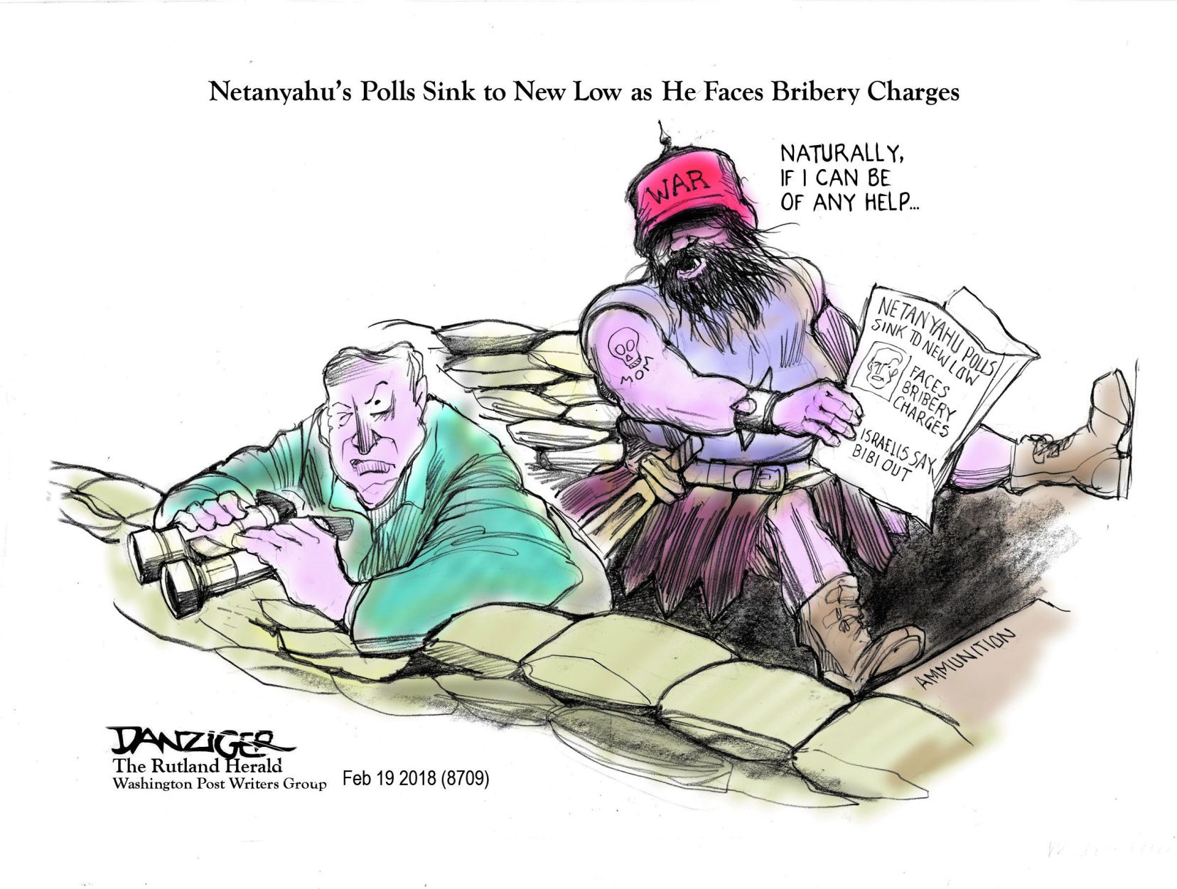 Jeff Danziger cartoon